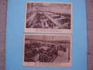 2 Cartes Des Ateliers D´embouteillage Des Eaux De Vichy . Etat . Vichy - Industrie