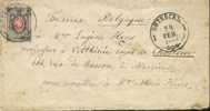 Nr 24 On Cover 1882 To Belgium ( Marcinelle ). - Storia Postale