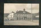 Carte Photo Fraize (88) - Hôtel De Ville ( Imp. L. Fleurent Cachet Ferroviaire) - Fraize