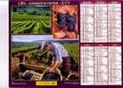 ALMANACH  Du FACTEUR -  2005 -  Les Vendanges -   La Moisson - Big : 2001-...