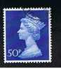1970 GB £0.50 Large Machin Head Stamp Very Fine Used (SG 831) - Ref 453 - Non Classificati