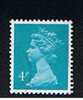 1986 GB 4p Phos Paper Questa Litho Machin Very Fine Used Stamp (SG 1002) - Ref 453 - Machins