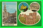 INVERNESS, SCOTLAND - 4 MULTIVUES - CARD TRAVEL IN 1981 - - Inverness-shire