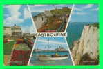 EASTBOURNE, SUSSEX - 4 MULTIVUES - CARD TRAVEL - J. SALMON LTD - - Eastbourne