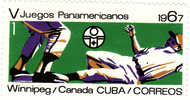 1967 Cuba - V° Giochi Panamericani A Winnipeg - Base-Ball