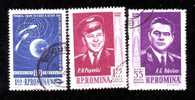 Romania 1962 Vostok 3-4,Space Flight,Mi.2096-8,C123 ,CTO,used. - Europe