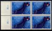 SWITZERLAND   Scott #  616-9**  VF MINT NH Imprint Blks. Of 4 - Unused Stamps