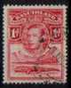 BASUTOLAND   Scott #  19  F-VF USED - 1933-1964 Kolonie Van De Kroon