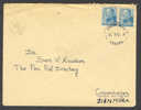 Turkey Ankara 1955 Cancel Cover To Copenhagen Denmark Atatürk - Covers & Documents