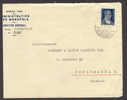 Turkey Administrationdes Monopole Direction Générale Commercial Istanbul 1934 Cancel Cover To Copenhagen Denmark Atatürk - Brieven En Documenten