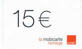 MOBICARTE 15 €  PU 199 J - Mobicartes