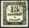 France J4 / Y3  SUPERB Used 15c Postage Due Of 1863 - 1859-1959 Usados