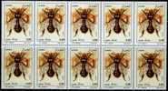 BEES / ALGERIA / MNH / VF/ 2 SCANS . - Honeybees