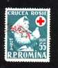 Romania 1957 Red Cross,Child,Dove,Mi.1665, Sc.1178 ,CTO,used. - Usado