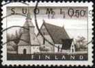FINLANDE Poste 541 (o) Eglise De Lammi Kirche Church - Usati