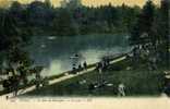 PARIS AU BOIS DE BOULOGNE LE LAC    ANIMEE ET COLORISEE - Sonstige & Ohne Zuordnung