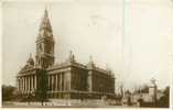PORTSMOUTH Guildhall & War Memorial (Real Photo) - Portsmouth