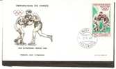 CONGO1968 Cover FDC  OLYMPIC GAMES 1968 MEXICO BOX - Zomer 1968: Mexico-City