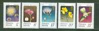 Pitcairn Islands     Flowers    Set   SC# 130-34 MNH** - Pitcairninsel