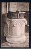 Early Postcard Toller Church Font Near Kettering Northamptonshire - Ref 454 - Northamptonshire