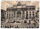 Italia 1955. Cartolina Di ROMA - Fontana Di Trevi. - Fontana Di Trevi