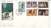 Greece,Olymic Games1960. First Day Cover, - Brieven En Documenten