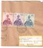 30286)lettera Racc. Governatoriato Vaticano Con 20£+50£+250£ Vaticane + Annullo - Briefe U. Dokumente