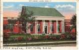 CPA Old Card USA Etats-unis - CITY LIBRARY, LAUREL Mississippi - Art Museum - Cachet 1939 - Otros & Sin Clasificación