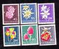 Rumänien 1972 Geschützte Blumen,Flowers ,Mi.3023-28, VFU - Used Stamps