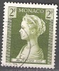 Monaco 1957 Michel 570 O Cote (2008) 0.30 Euro Princesse Caroline Cachet Rond - Oblitérés