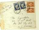 S690    LETTRE POUR USA - Storia Postale