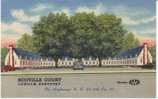 London KY, Scoville Court Motel, On 1940s Vintage Curteich Linen Postcard, Lodging - Other & Unclassified