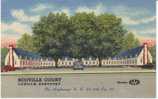 London KY, Scoville Court Motel, On 1940s Vintage Curteich Linen Postcard, Lodging - Andere & Zonder Classificatie