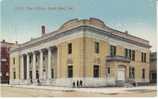 South Bend IN Post Office On 1910s Vintage Postcard - Otros & Sin Clasificación