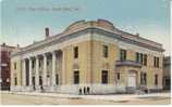 South Bend IN Post Office On 1910s Vintage Postcard - Other & Unclassified