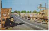 Wickenburg AZ 1950s Vintage Chrome Postcard Street Scene, Autos - Autres & Non Classés