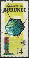 BURUNDI 1965 Centenary Of ITU - 14f. - Syncom And Aerial FU - Used Stamps