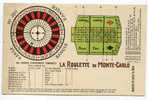 CARTOLINA PUBBLICITA LA ROULETTE DI MONTE CARLO - Altri & Non Classificati