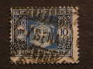 ITALIA Luogotenenza Segnatasse -1945- "Stemma" £. 10 US° (descrizione) - Postage Due