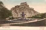 THE CASTLE ROCK .  EDINBURGH . - Midlothian/ Edinburgh