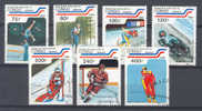 Congo Brazzaville 1989 Mi. 1162-68 Olympic Games Olympische Winterspiele Albertville €6,- - Gebraucht