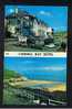 Double View Postcard The Caswell Bay Hotel Gower Peninsula Glamorgan Wales -ref 455 - Glamorgan