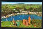 Postcard Artists Painting The Cym Lower Fishguard Pembrokeshire Wales -ref 455 - Pembrokeshire