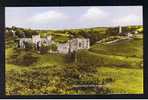 Super Postcard - Manorbier Castle Near Tenby Pembrokeshire Wales - Ref 455 - Pembrokeshire