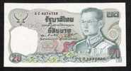 THAILAND  P88c  20  BAHT  (1981) #3C  Signature 55   AUNC. - Thailand