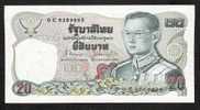 THAILAND  P88  20  BAHT  (1981) Signature 62   UNC. - Thailand