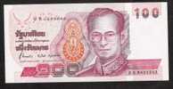 THAILAND  P97h 100 BAHT (1994)signature 71  AU-UNC. - Tailandia