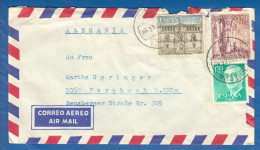 Spanien; Correo Aereo; 1966; Cover / Letter Huelva To Germany - Covers & Documents