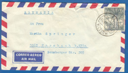 Spanien; Correo Aereo; 1966; Cover / Letter Huelva To Germany - Briefe U. Dokumente