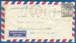 Spanien; Correo Aereo; 1966; Cover / Letter Huelva To Germany - Brieven En Documenten